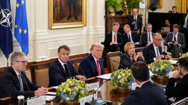 ترامب وقادة أوروبا