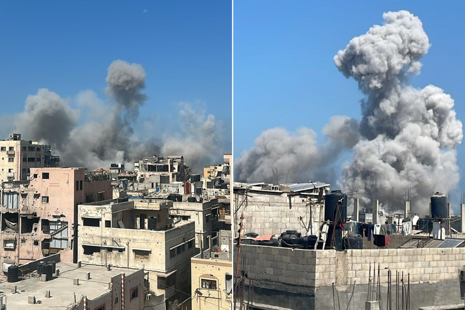 الاحتلال يقصف 3 مدارس تؤوي نازحين في مدينة غزة | أخبار