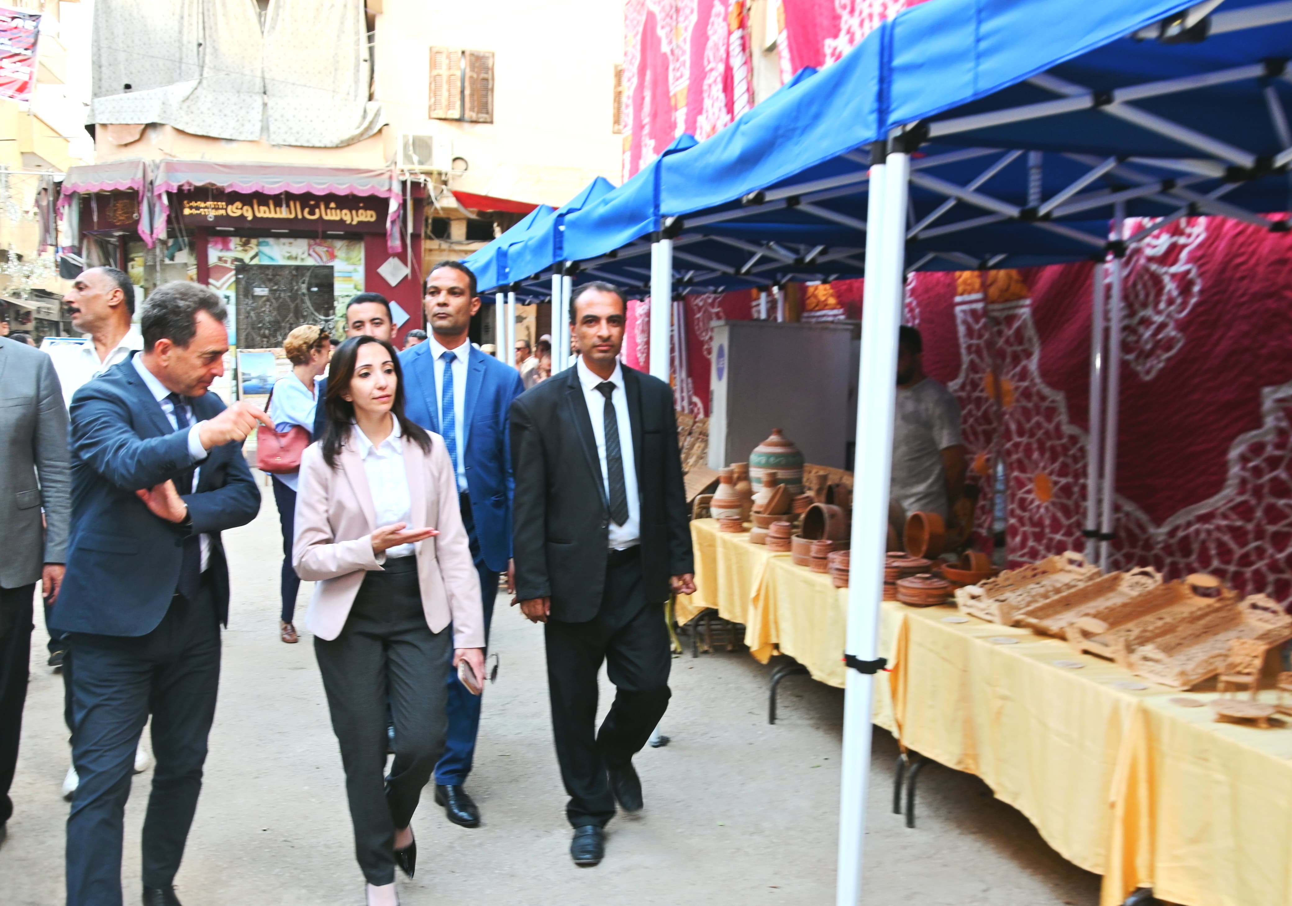 لسفير الفرنسى  يتفقد الأماكن الآثرية برشيد