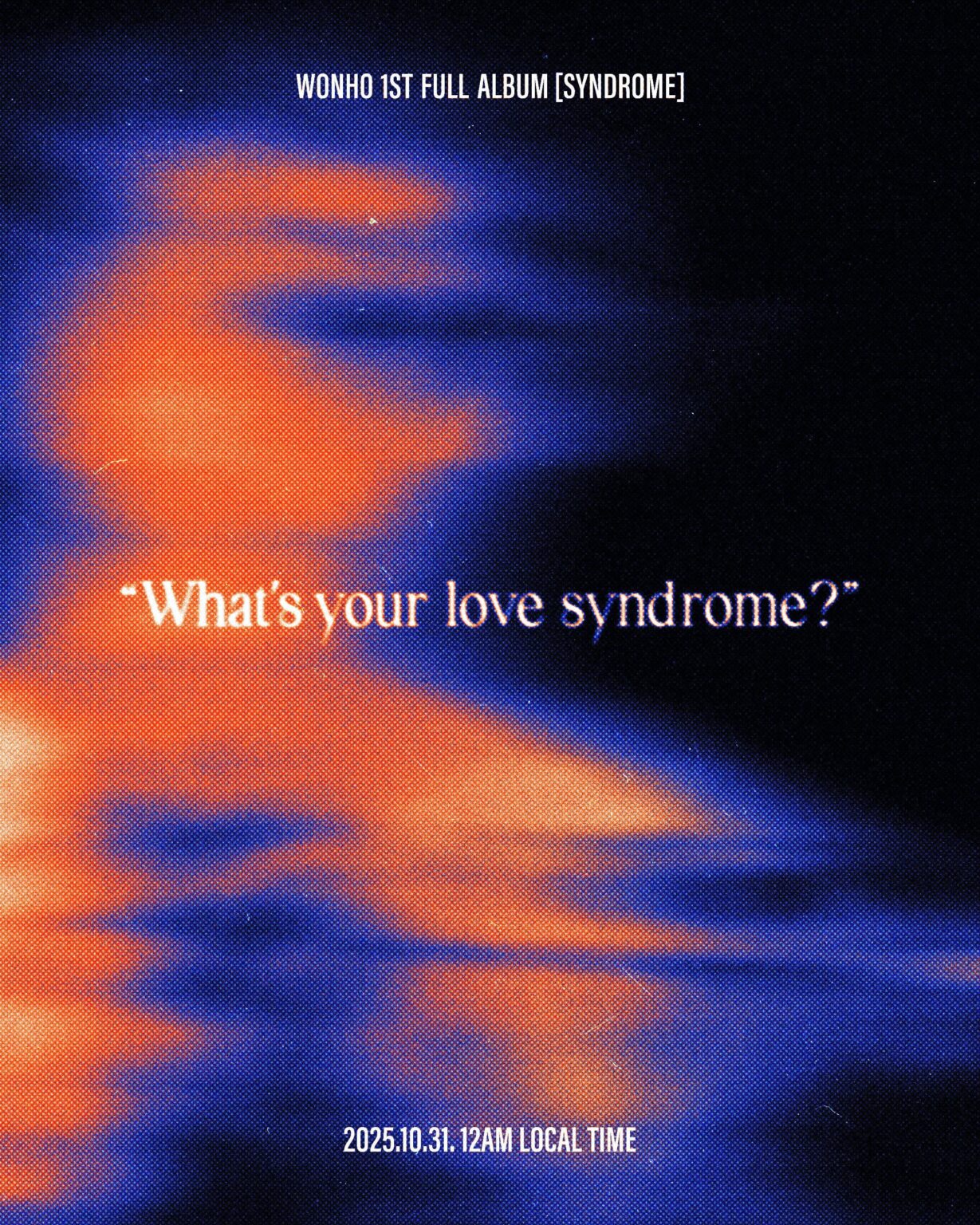 Wonho - 1st Full Album: Syndrome (صورة دعابة قريبًا)