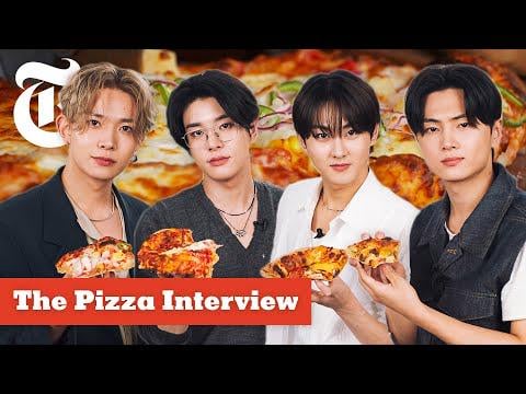 Instypen Heeseung ، Jake ، Jungwon & Jay - endypen: The Pizza Interview @ Nyt Cooking (250929) [ENG SUB]