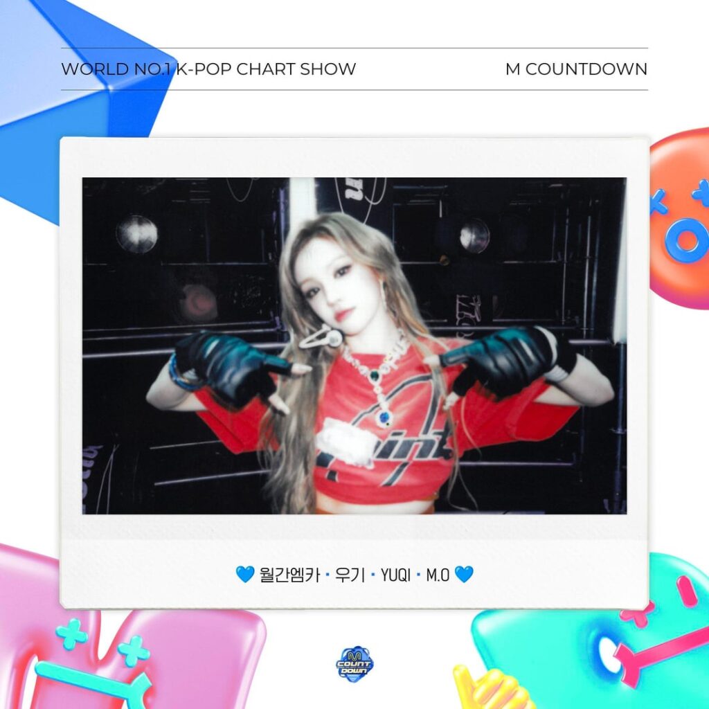 250930 MNET M Countdown Twitter Update مع Yuqi - History MCD 2025 September