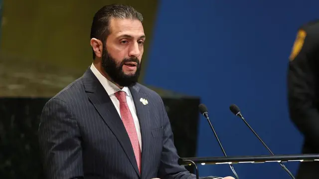 رئيس المرحلة الانتقالية في سوريا أحمد الشرع