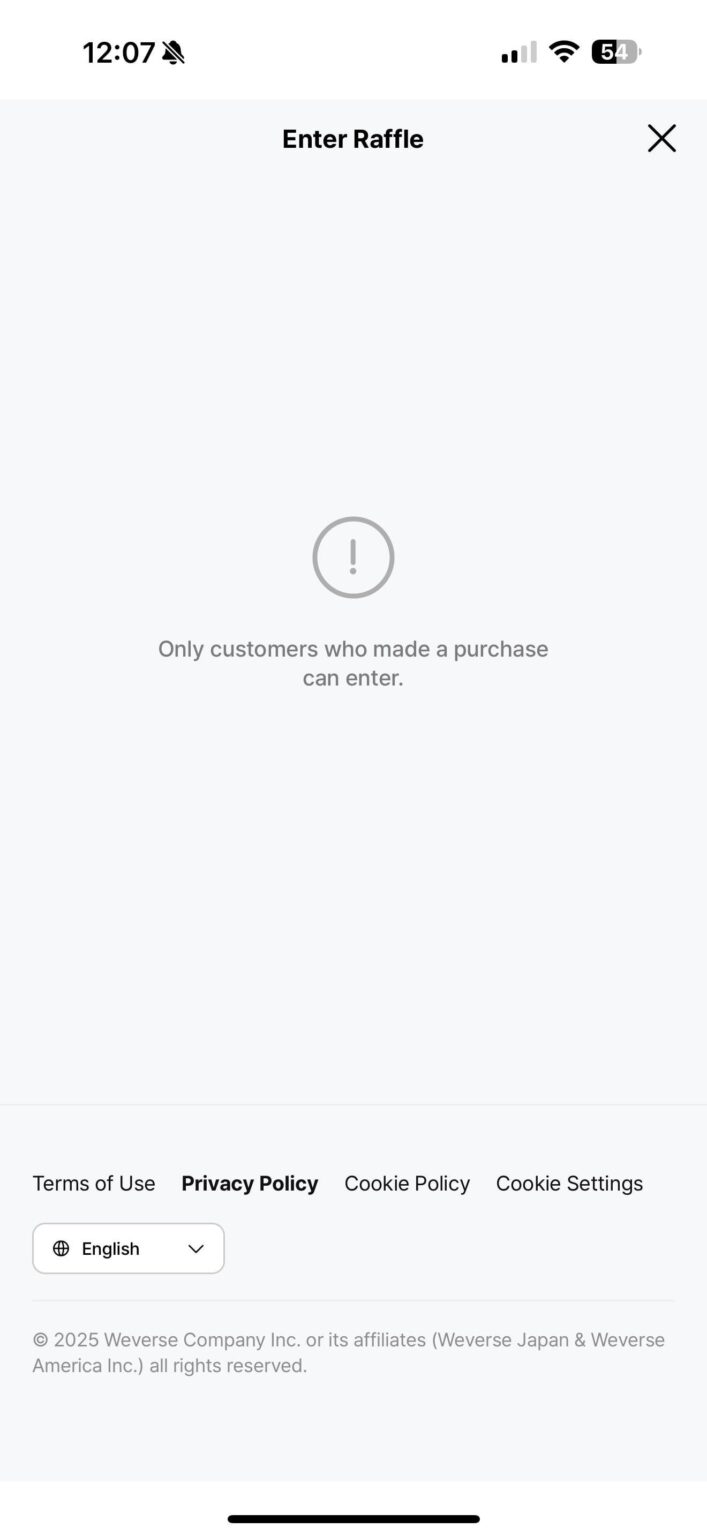 Weverse Fansign Video Call Conting Spaghetti Preorder