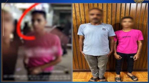 ضبط متحرش ووالده اعتديا على فتاة وطفل فى الرمل