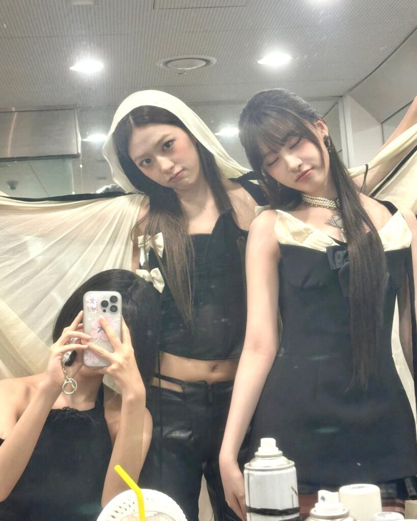 250903 Ive Twitter Update مع REI feat. يوجين وليز