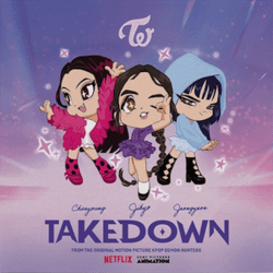 هل لدى أي شخص صورة عن العمل الفني لـ OT9 لمرتين في أسلوب KPOP Demon Hunters؟