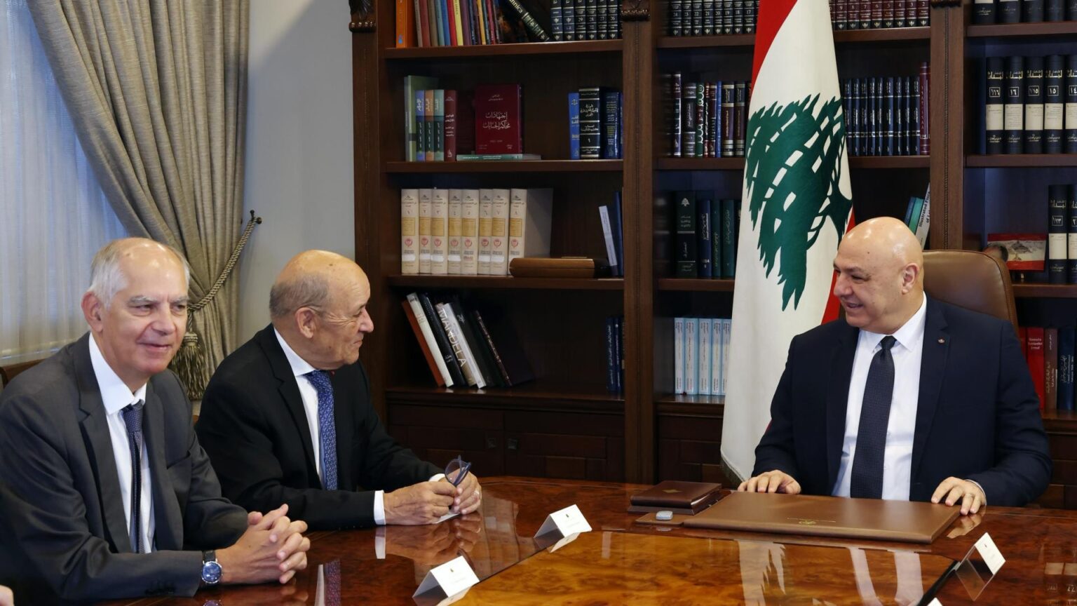 لودريان للرئيس عون: السعودية ستدعم الجيش