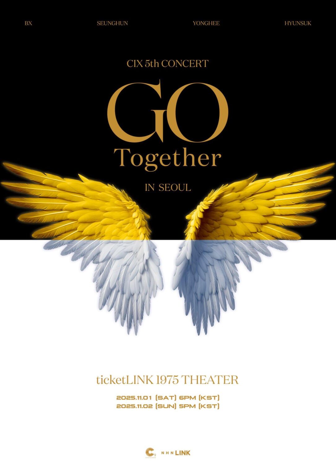 CIX - الحفل الخامس "Go Together" في سيول (ملصق)