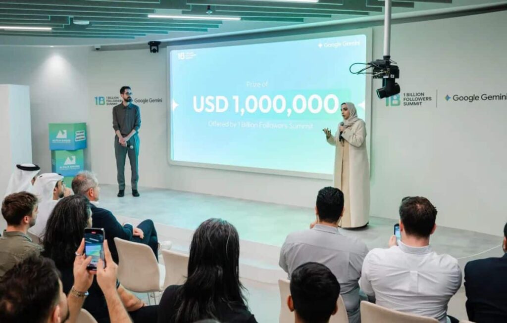 مليون دولار لأفضل فيلم مولّد بالذكاء الاصطناعي.. كيف تغيّر الإمارات قواعد الإبداع السينمائي؟ مليون دولار لأفضل فيلم مولّد بالذكاء الاصطناعي.. كيف تغيّر الإمارات قواعد الإبداع السينمائي؟