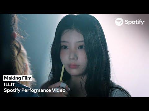 illit - illit "عفوًا!" وراء الكواليس | Spotify Performance Video @ Spotify K-pop ON! (250907) [ENG SUB]