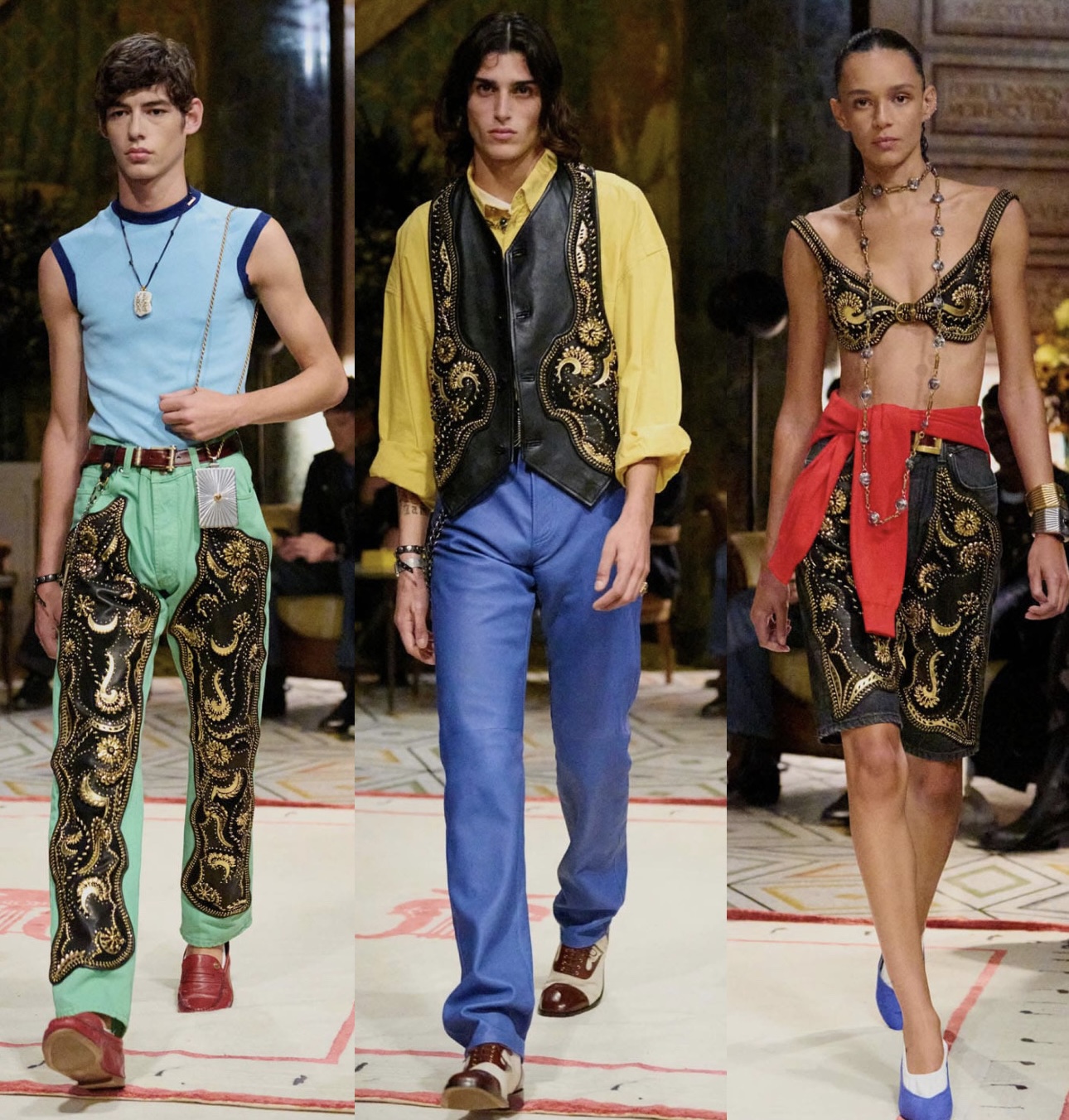 عرض فرساتشي للنساء والرجال -ربيع وصيف 2026 (إنستغرام)