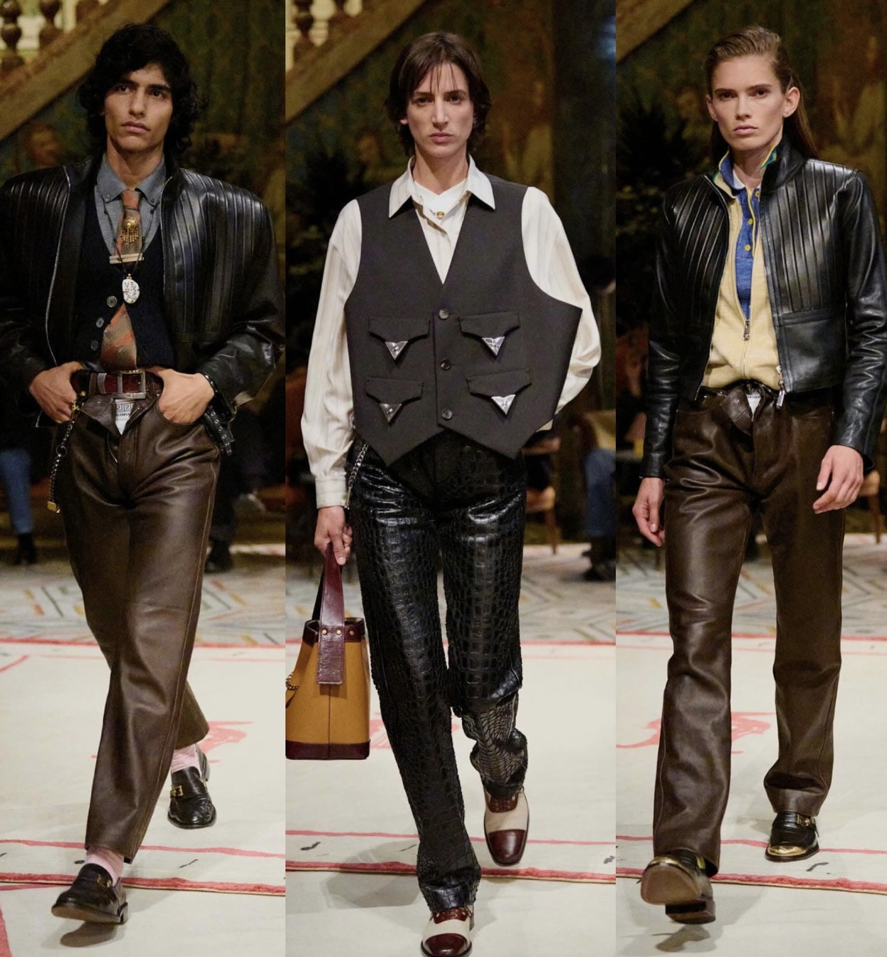 عرض فرساتشي للنساء والرجال -ربيع وصيف 2026 (إنستغرام)