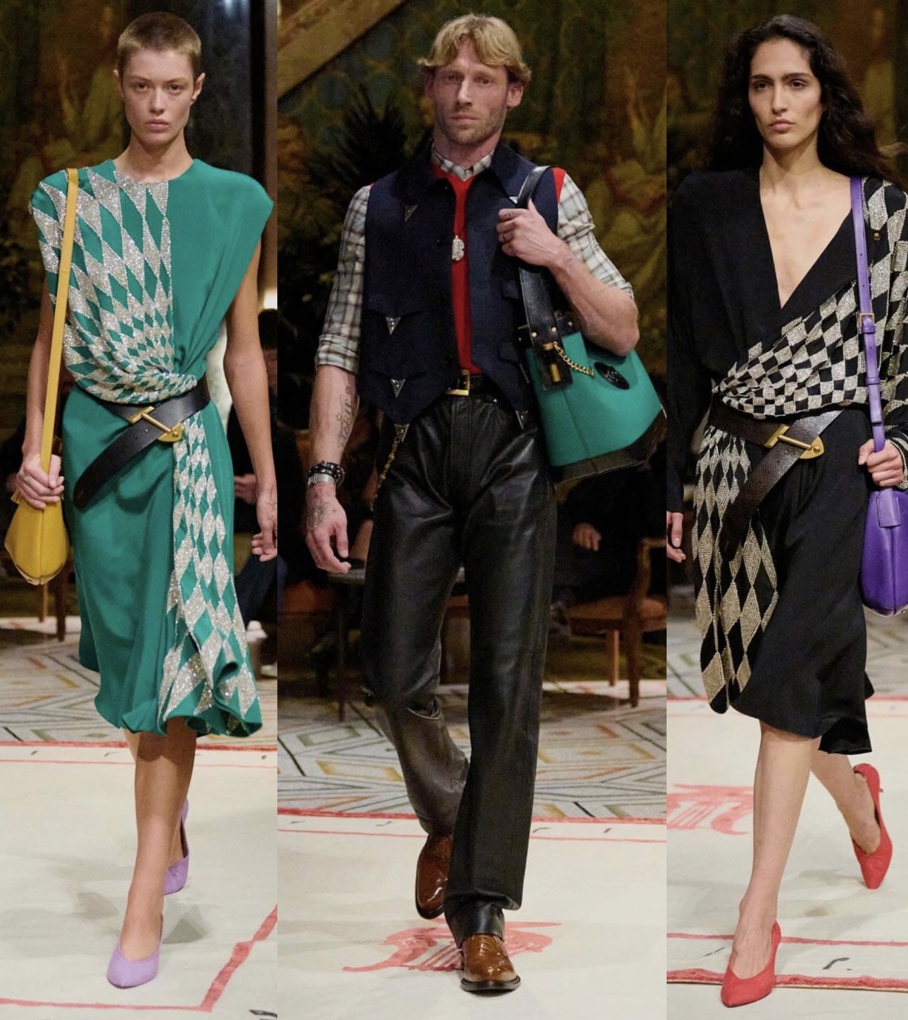 عرض فرساتشي للنساء والرجال -ربيع وصيف 2026 (إنستغرام)