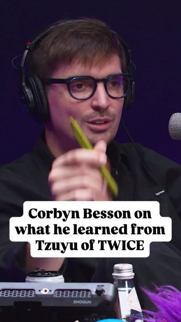 250927 تحديث ZachSangshow Instagram - Corbyn Besson على ما تعلمه من Tzuyu من مرتين