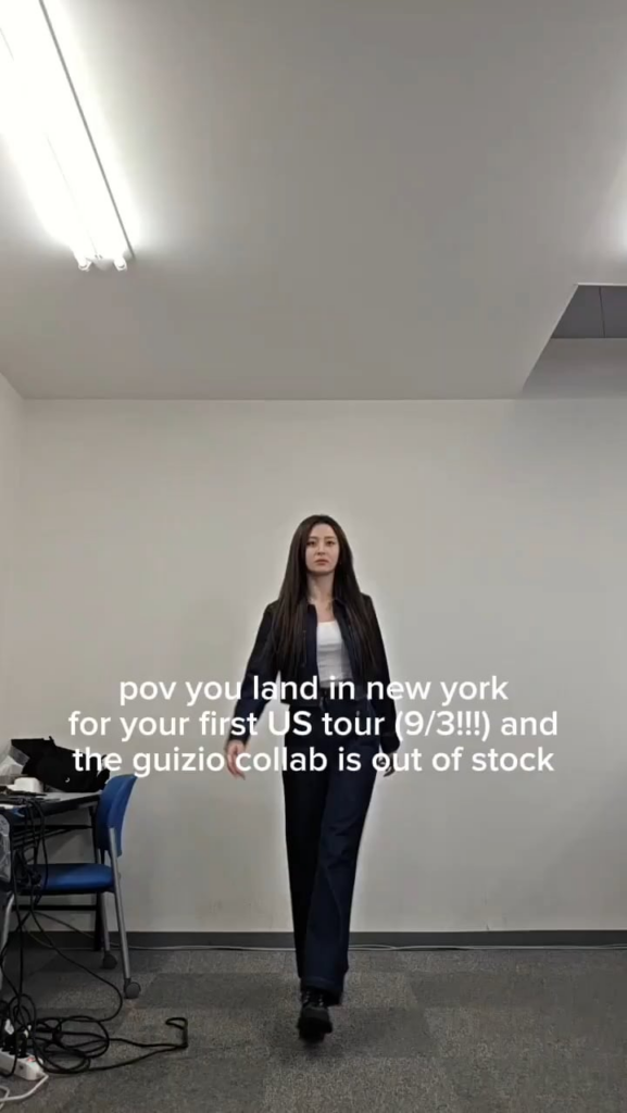 250901 le sserafim tiktok update with huh yunjin - فقط تمزح