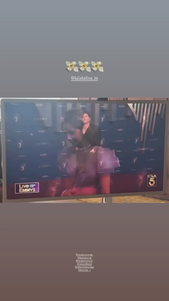 250914 heyalic_e ig story update w/ lisa