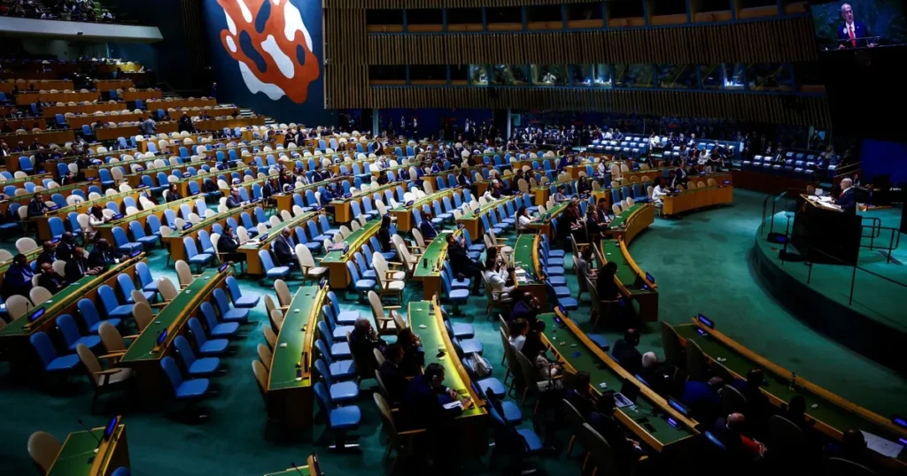 اجتماعات الجمعية العامة للأمم المتحدة ونتائج "حل الدولتين"