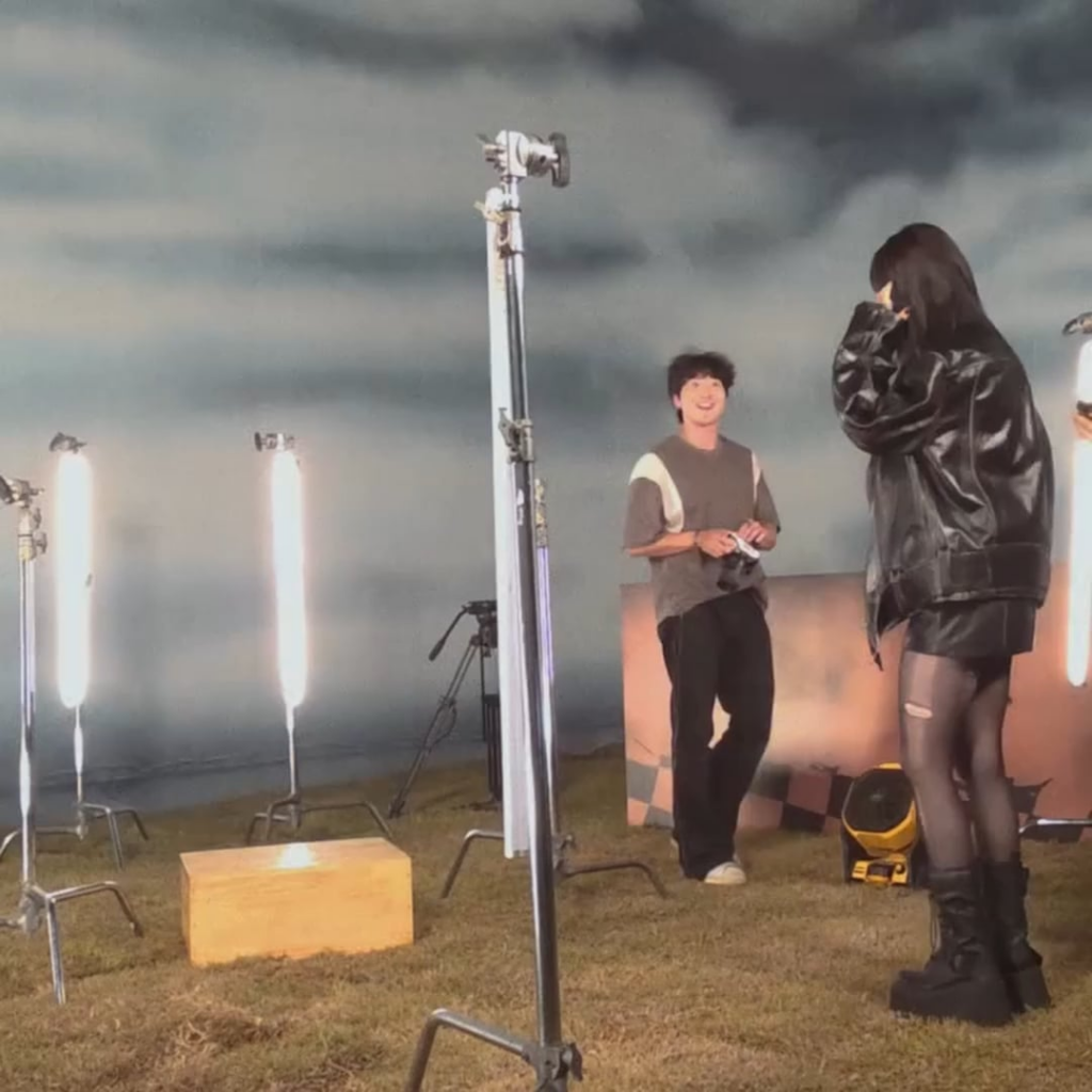 250905 تحديث James Choe Instagram مع AESPA - لحظات على مجموعة "Rich Man"