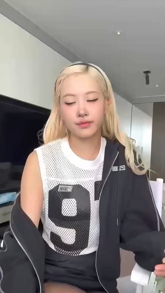 Rosie @ Rosé X Puma حدث في شنغهاي