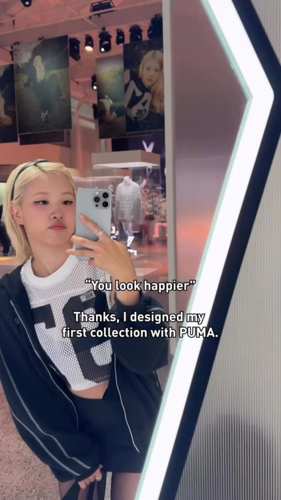 250908 حدث Rosie @ Rosé X Puma في شنغهاي ، الصين