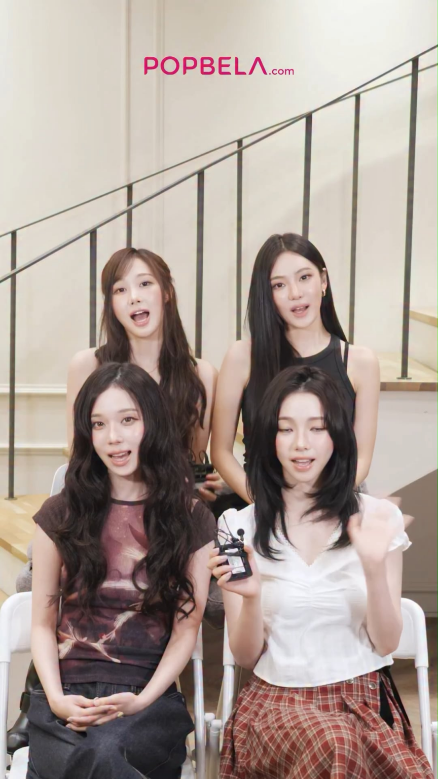 250912 Popbela Instagram Reels Update مع AESPA