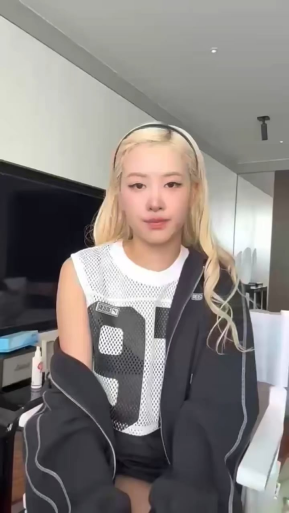 Rosie @ Rosé X Puma حدث في شنغهاي