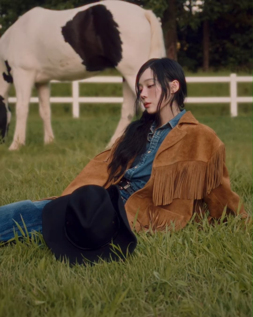 250916 الشتاء ل Harper's Bazaar Korea X Polo Ralph Lauren (October 2025 Cover Moving Cover)