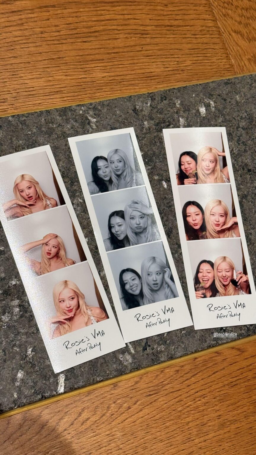 250914 تحديث قصة Rosé IG