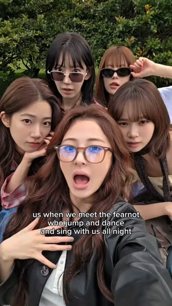 250910 Le Sserafim Tiktok Update - Love u fearnot