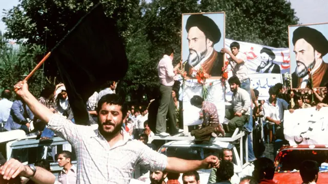 احتجاج خلال الثورة الإيرانية في سبتمبر/أيلول 1978