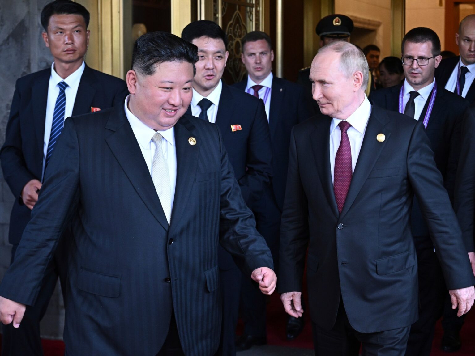 بوتين يشكر زعيم كوريا الشمالية على دعمه العسكري لروسيا | أخبار