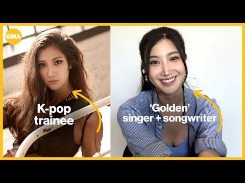 كيف انتقلت Ejae من متدرب K-Pop إلى المخططات مع "Golden" @ Good Morning America (250903)