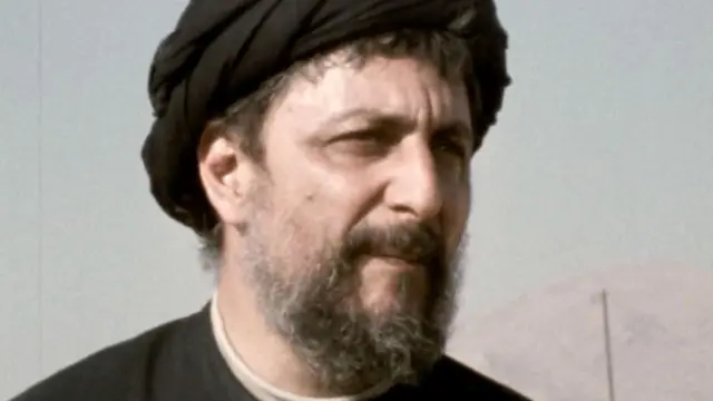 صورة بالأبيض والأسود لموسى الصدر