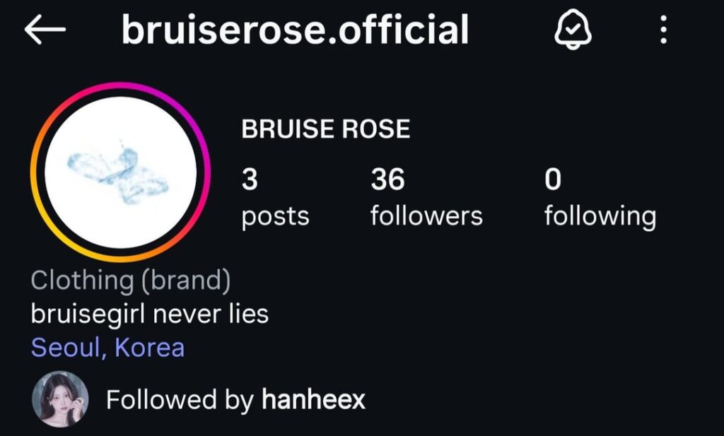 أعلنت Hanhee عن علامتها التجارية الأنثوية الجديدة "Pruise Rose" وفتحت حساب Instagram و YouTube للترويج لها