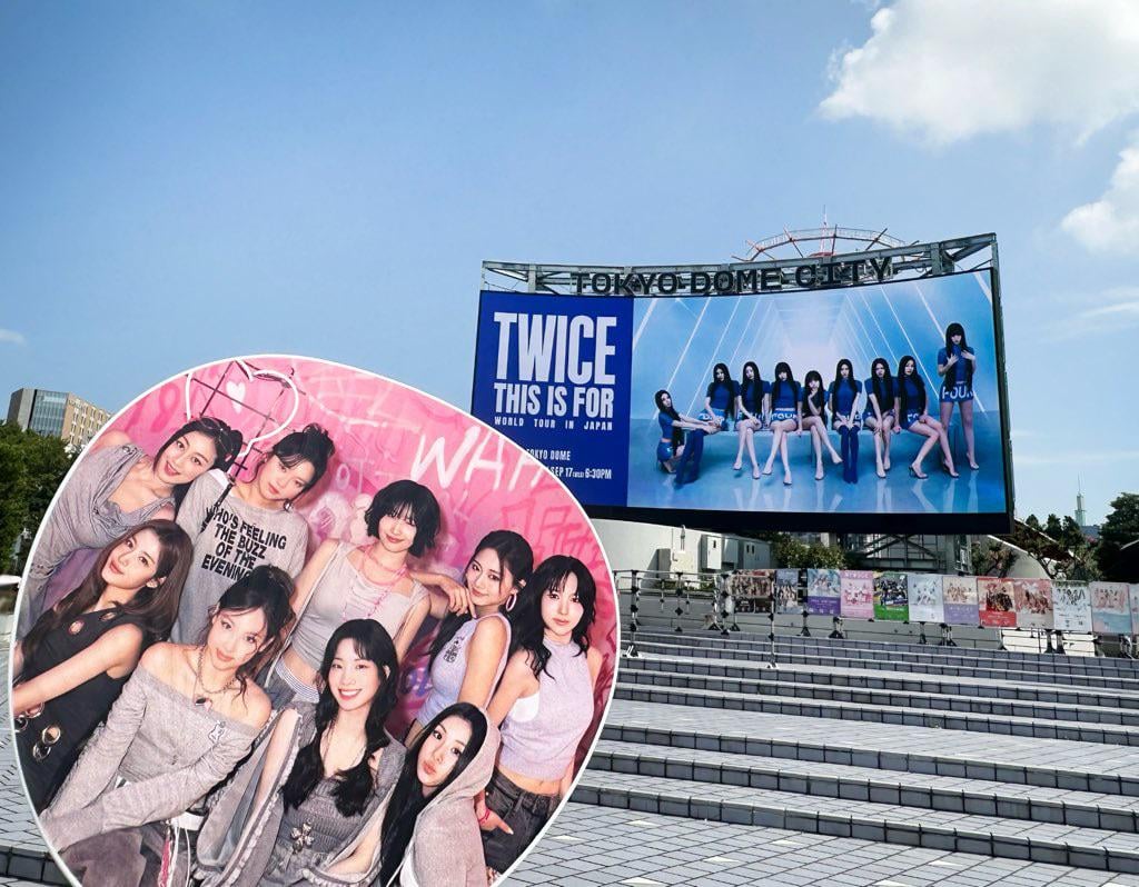 250917 تحديث Twitter في اليابان - مرتين  World Tour في Tokyo Dome Day 2