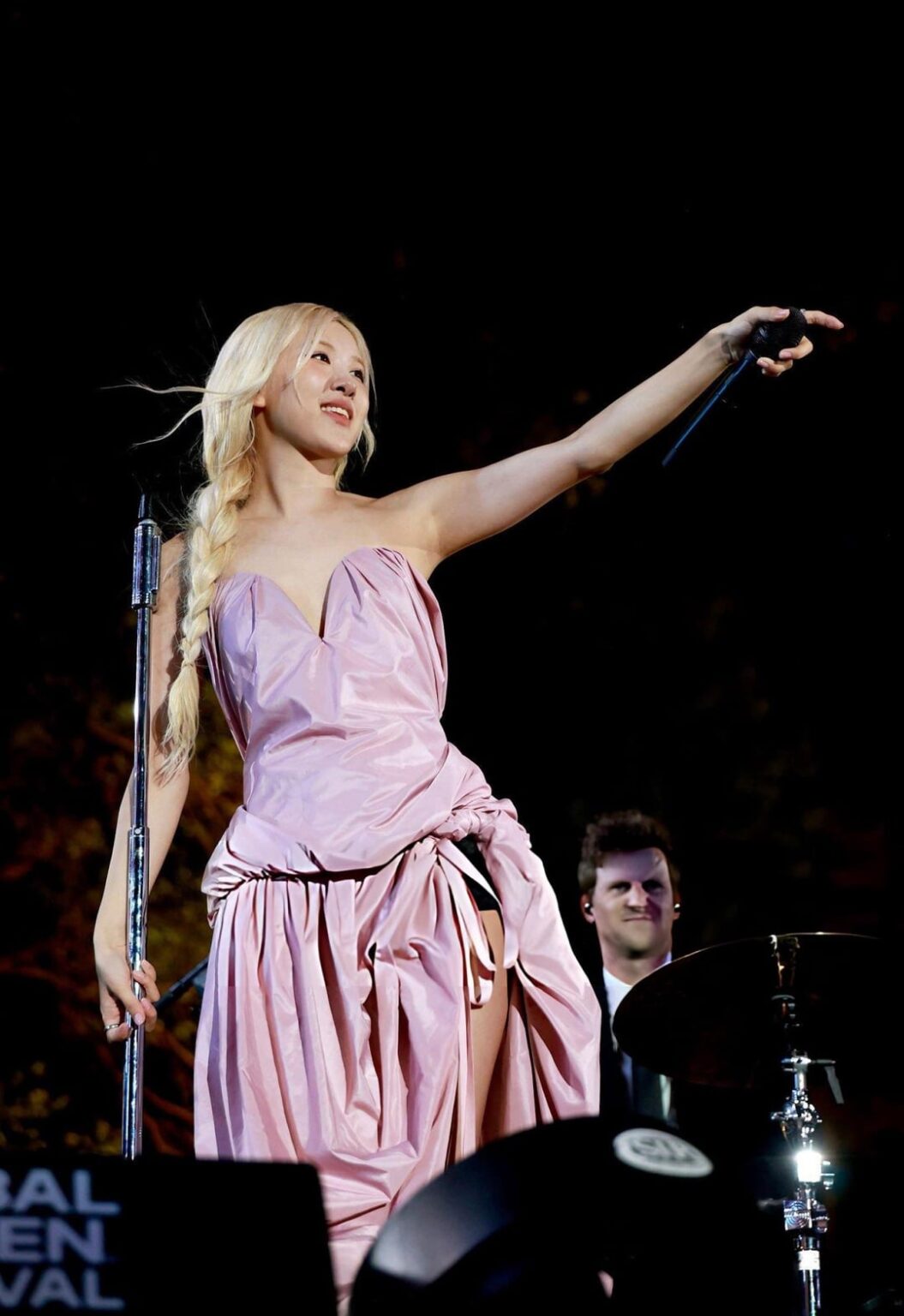 250927 مهرجان Rosé @ Global Citizen 2025 (Getty Images)