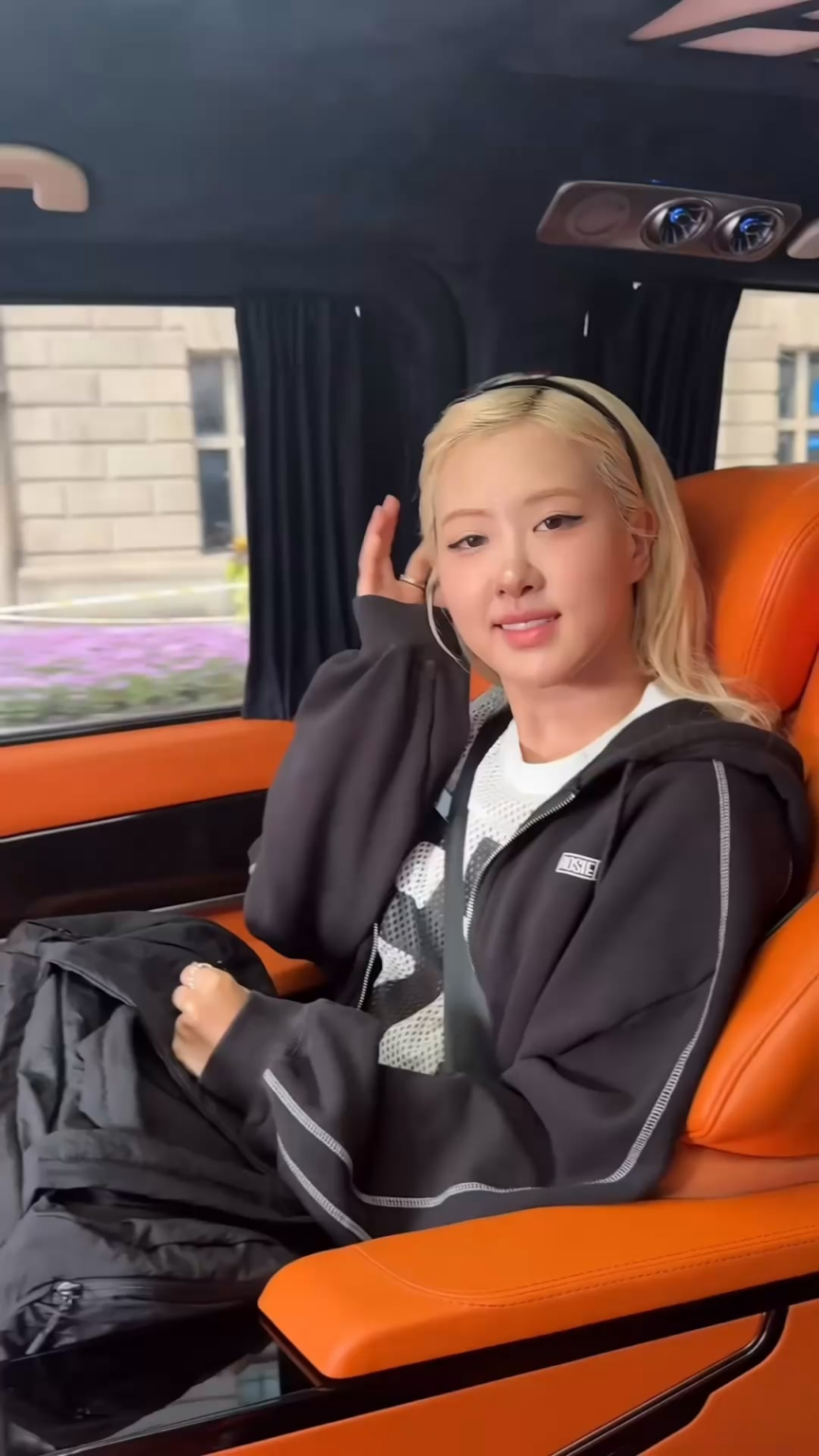 Rosie @ Rosé X Puma حدث في شنغهاي