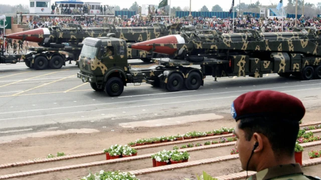 صواريخ باكستانية