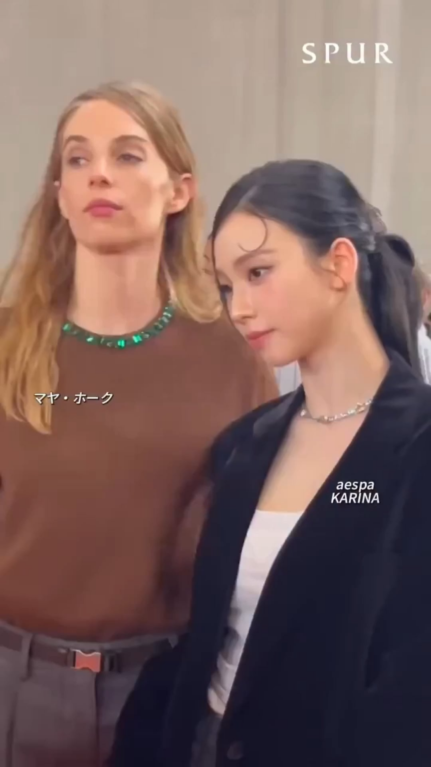 250925 تحديث Spur Instagram مع Karina & Maya Hawke