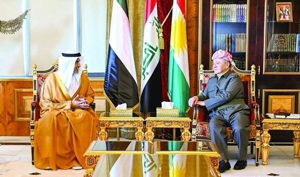 وفد إماراتي يبحث في «كردستان العراق» سبل تنمية التعاون المشترك وفد إماراتي يبحث في «كردستان العراق» سبل تنمية التعاون المشترك