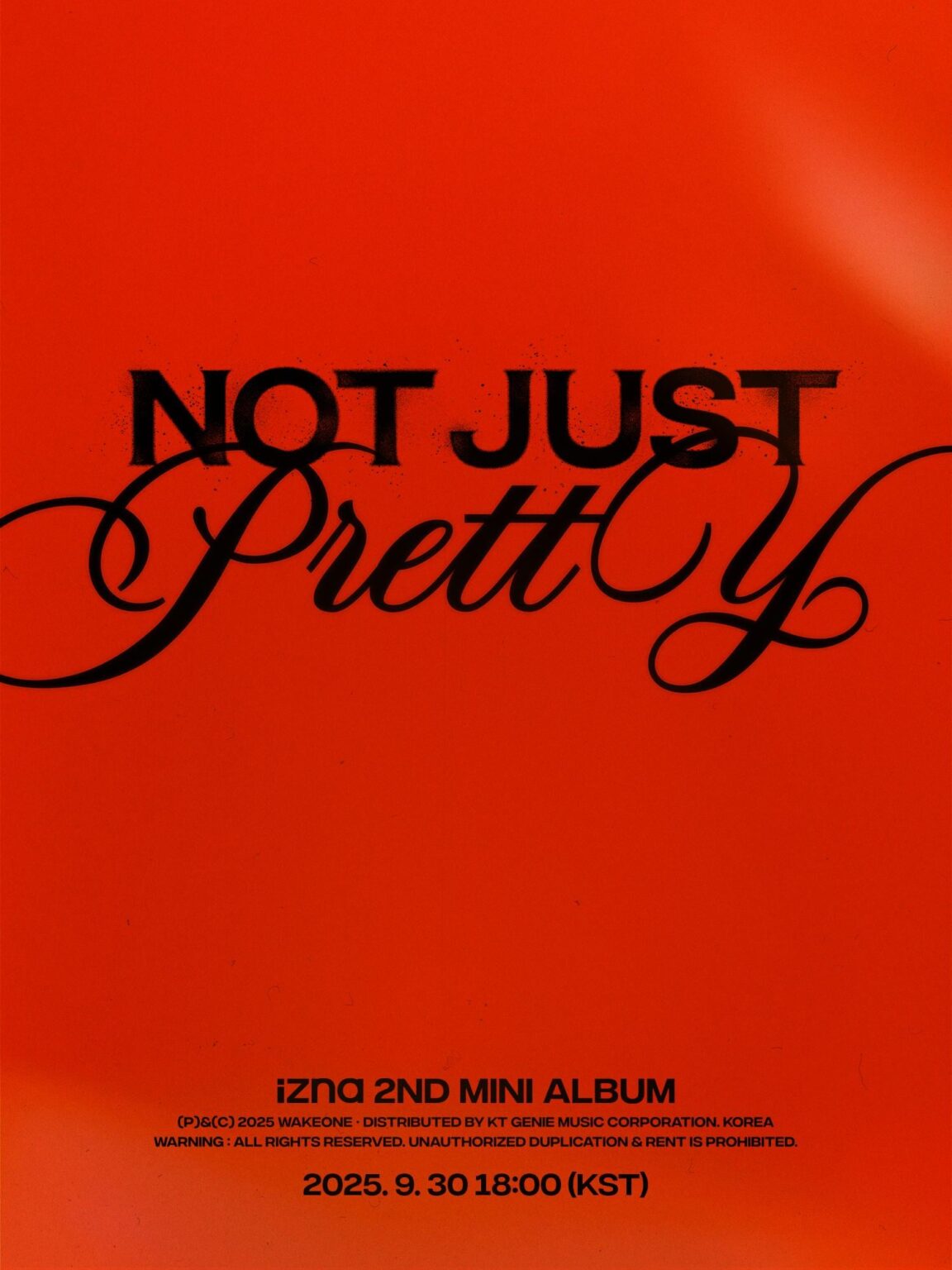 Izna - 2nd Mini Album 'Not Pretty فقط (صورة دعابة عودة)