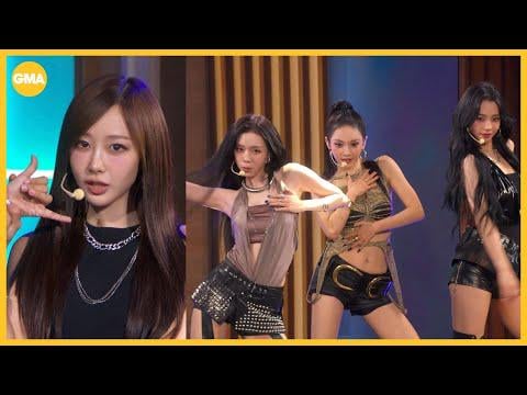 250912 AESPA - RICH MAN @ Good Morning America (GMA)