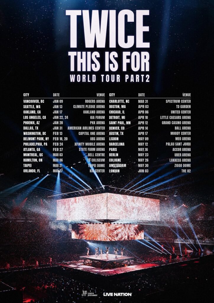 250930 Twitter Update - مرتين  World Tour إعلان عرض إضافي