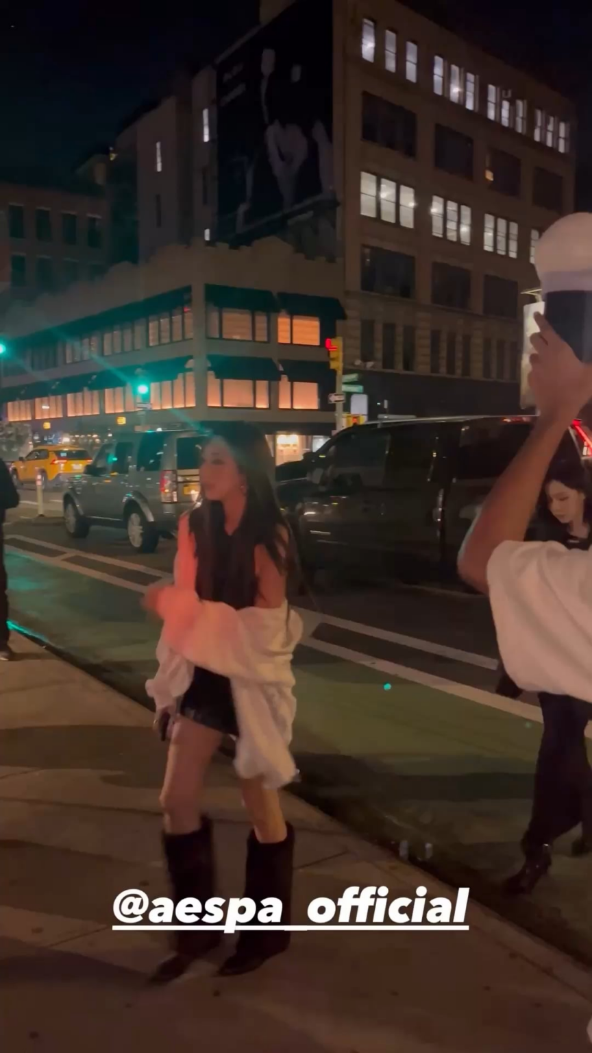 250911 Paper Magazine Instagram Update مع AESPA & RHEA RAJ