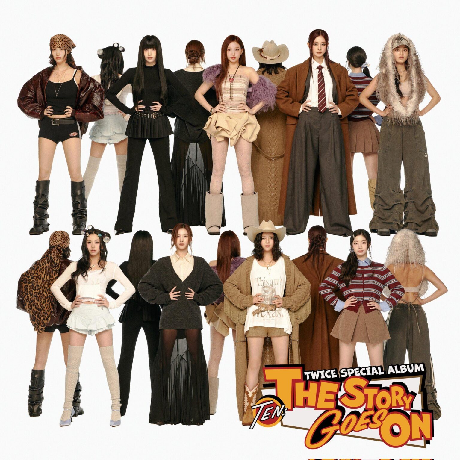 مرتين - الألبوم الخاص: Ten: The Story Goes On (غلاف الألبوم عبر الإنترنت)