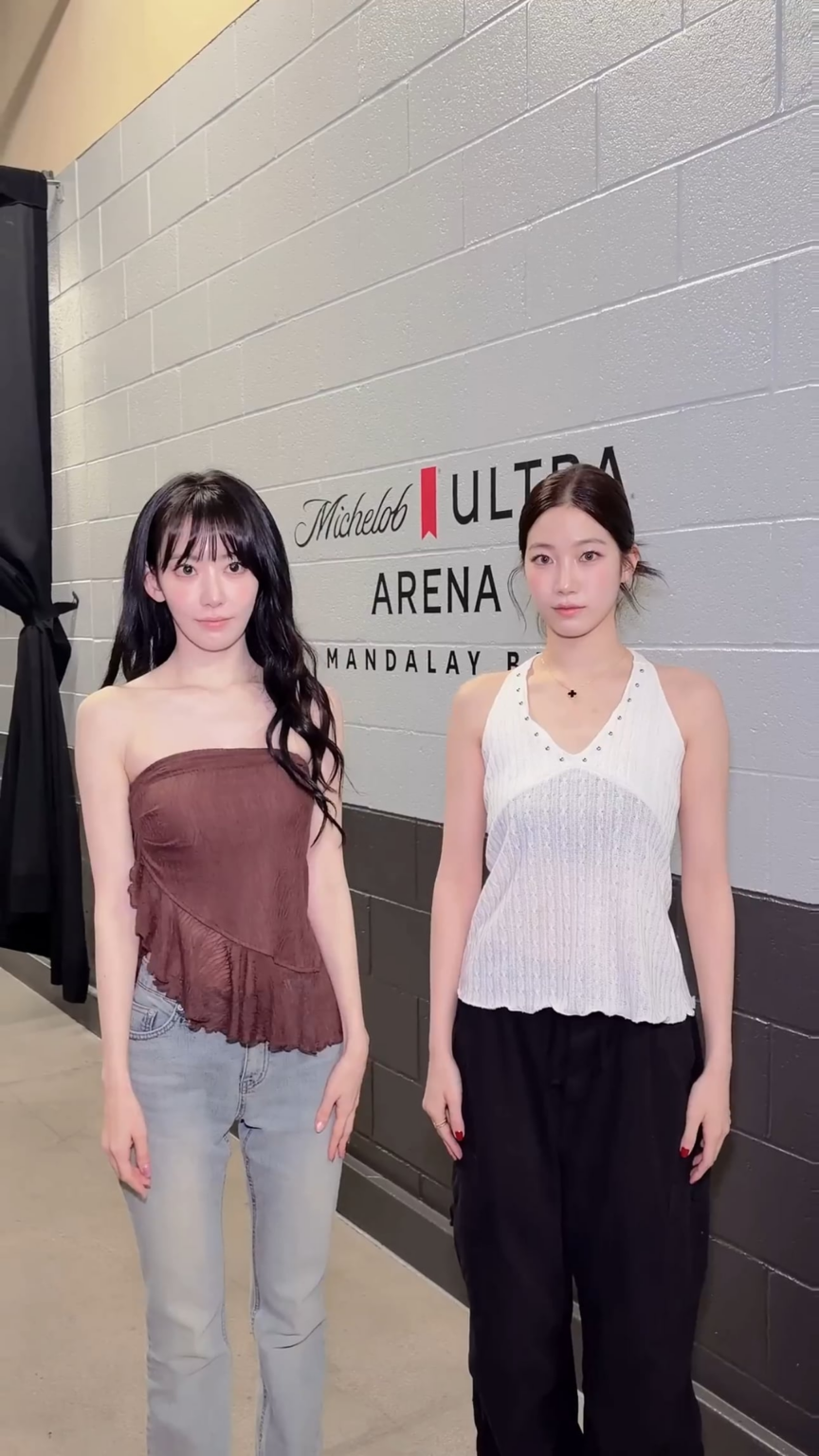 250928 تحديث Le ssrafim tiktok مع Miyawaki Sakura & Kazuha - ര.ര ര.ര