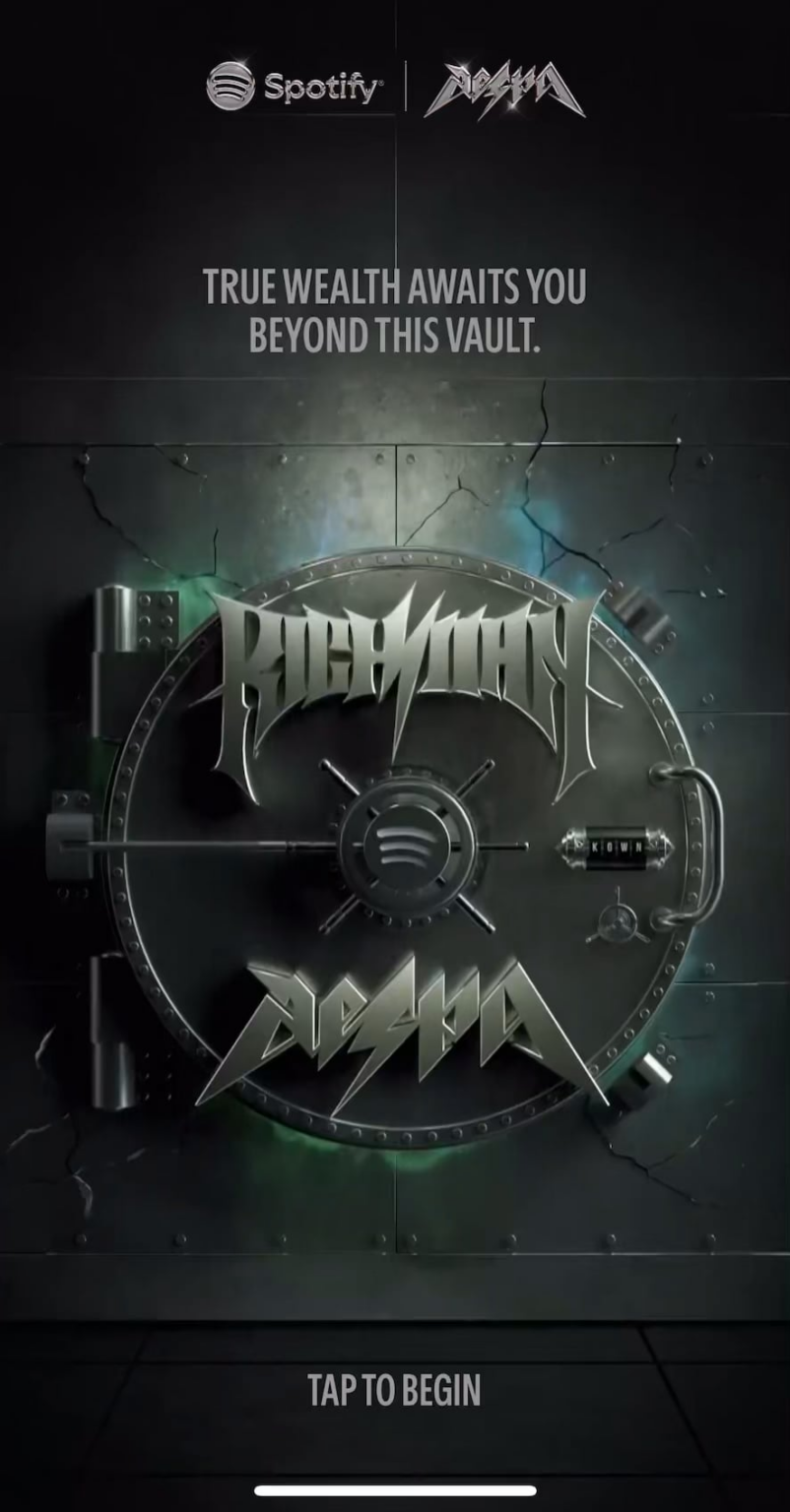 جديد AESPA X Spotify Collab