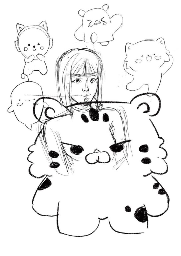 بعض رسومات الشعار المبتكرة في نادي Fim's Club