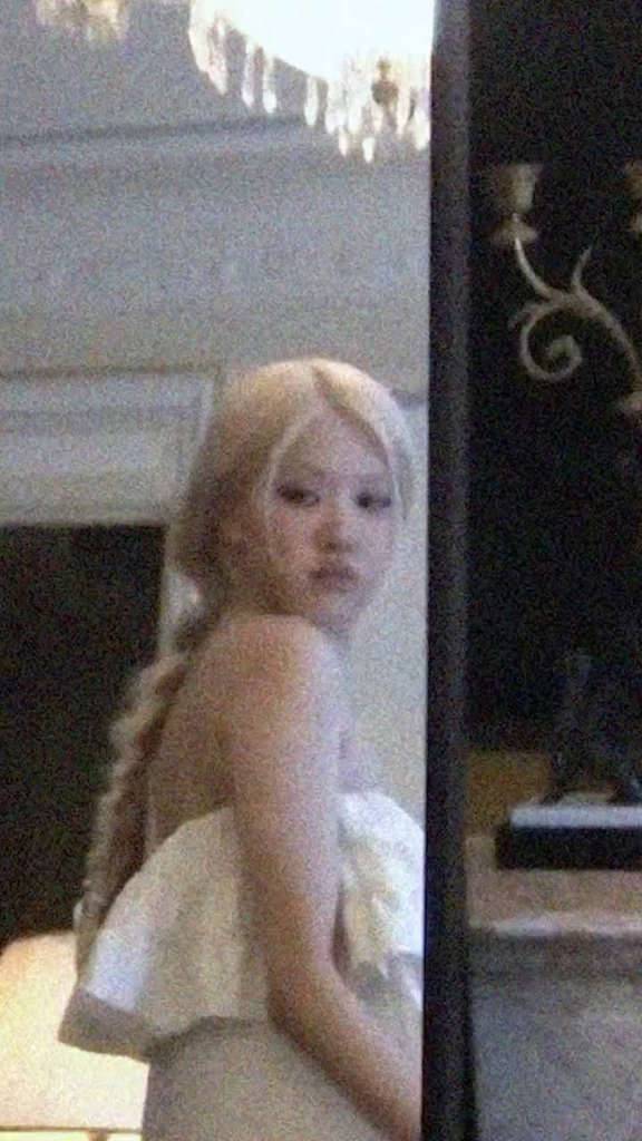 Rosé at YSL FW25 PFW